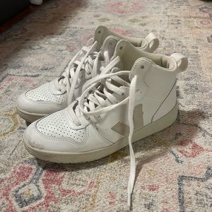 VEJA V-15 high top sneakers